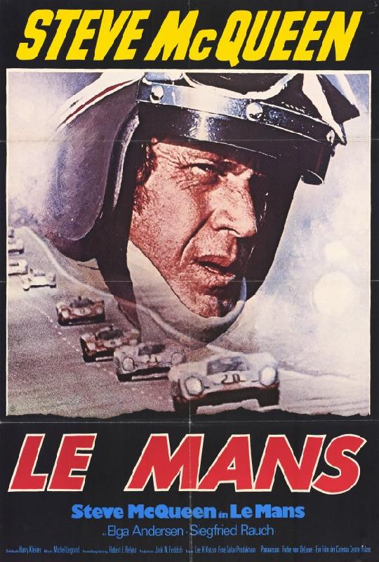 Affiche du film Le Mans (mcqueen)