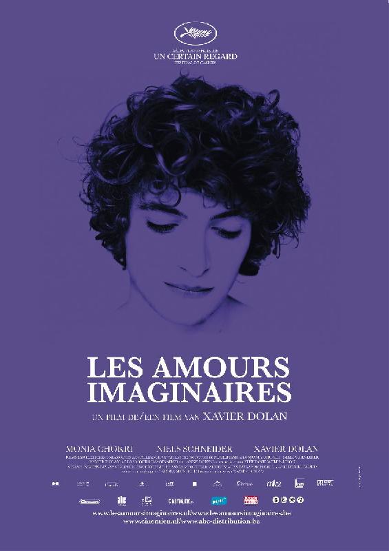 Affiche officielle du film Les Amours Imaginaires