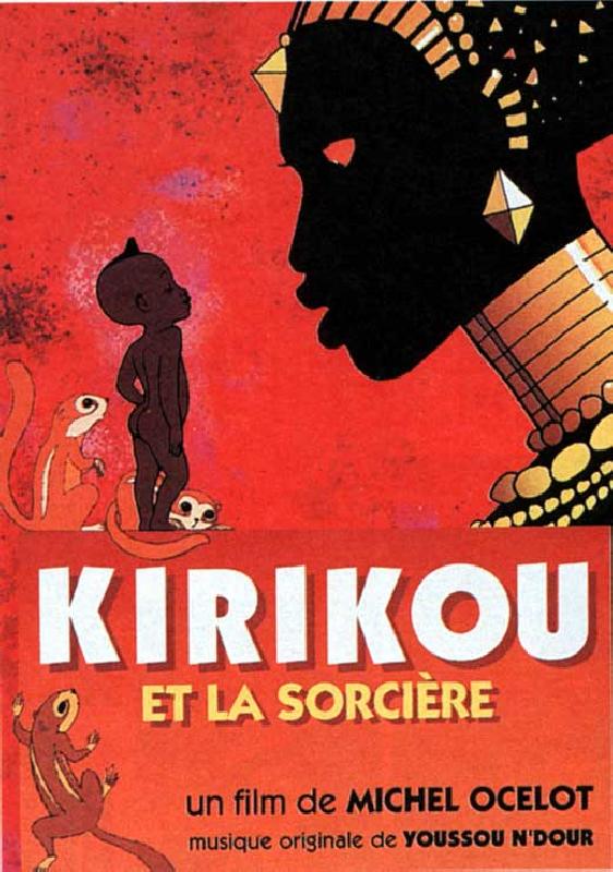 Affiche du film d'animation Kirikou et la sorcière