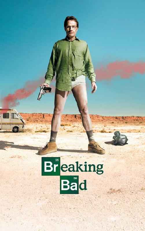 Affiche de la série TV Breaking Bad (désert)