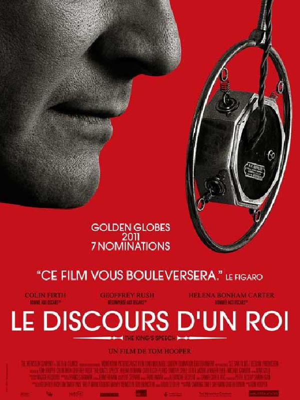 Affiche du documentaire Le Discours d'un roi (red)
