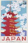 Poster vintage Japan (Blossom)
