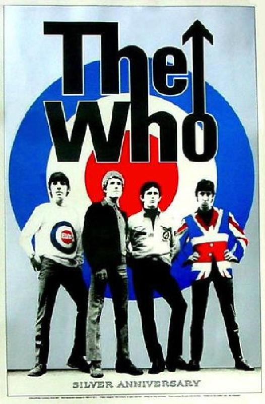 Affiche du groupe les Who