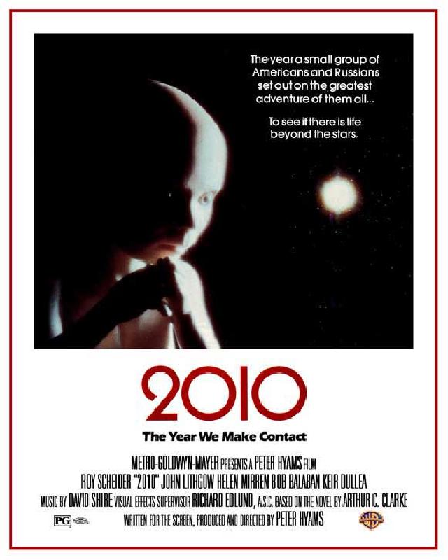 Affiche du film 2010 : L'Année du premier contact