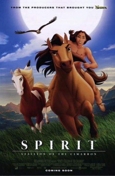 Poster du dessin animé Spirit l'étalon des plaines