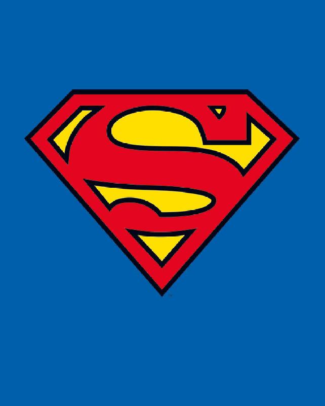Poster du logo de Superman