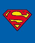 Poster du logo de Superman