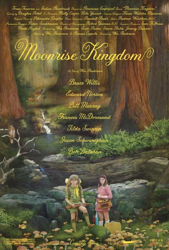 Affiche du film Moonrise Kingdom (green)
