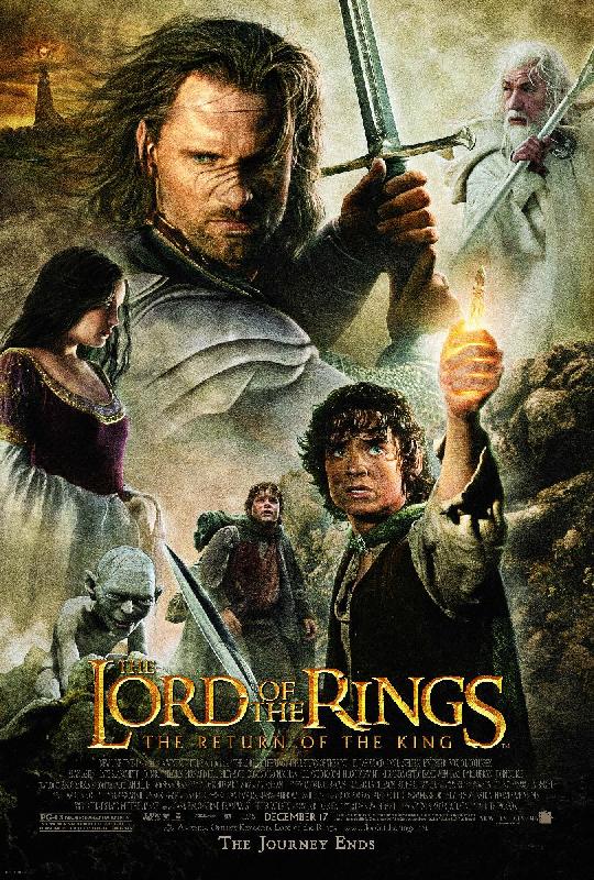 Affiche du film Le Seigneur des anneaux : le retour du roi