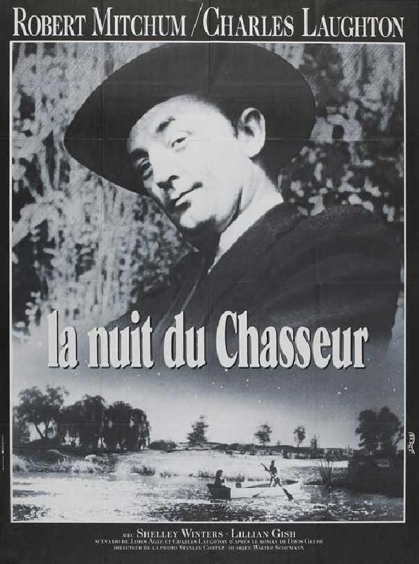 Poster du film la Nuit du Chasseur