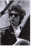 Affiche noir & blanc de Bob Dylan