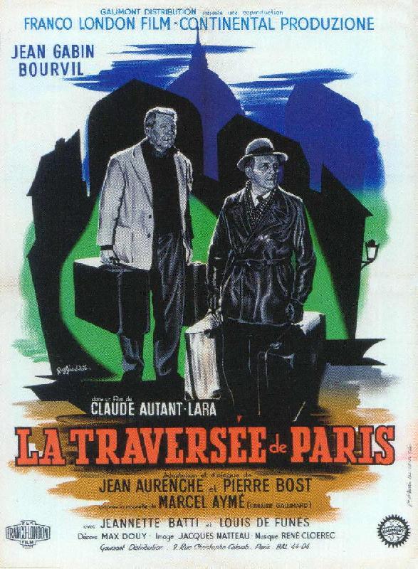 Poster du film La Traversée de Paris