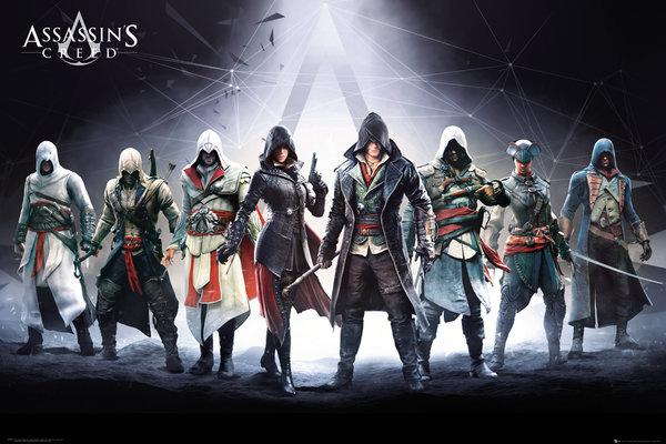 Poster de jeux video  Assassins Creed