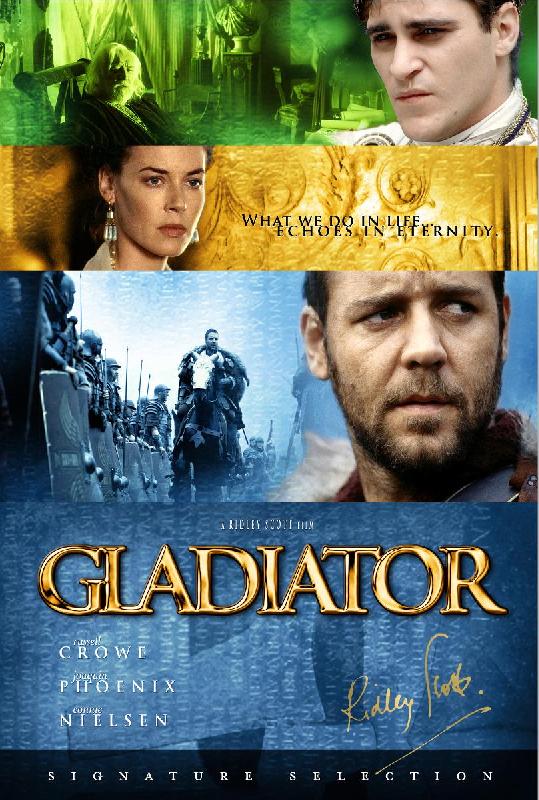 Affiche du film Gladiator (colors)