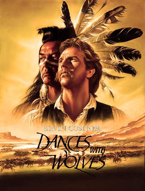 Affiche du film Danse avec les Loups (indien) - acheter Affiche du