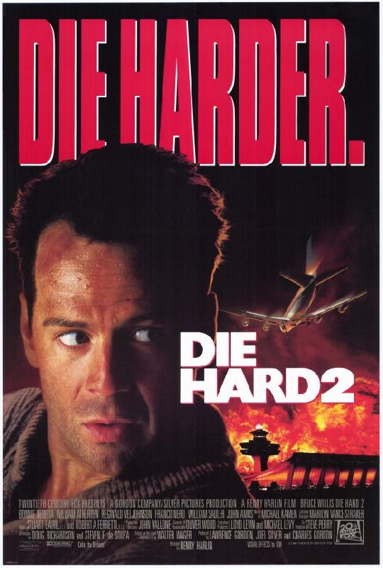 Movie Poster Die Hard 2 : 58 minutes pour vivre