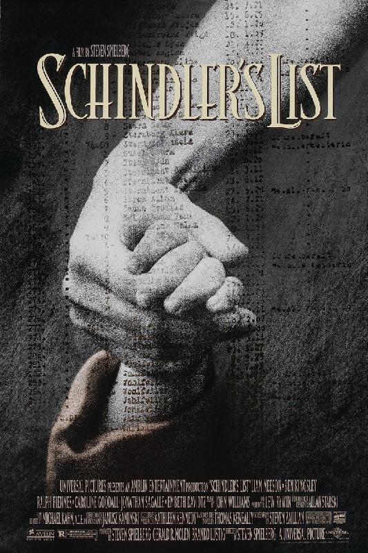 Affiche du film la liste de Schindler