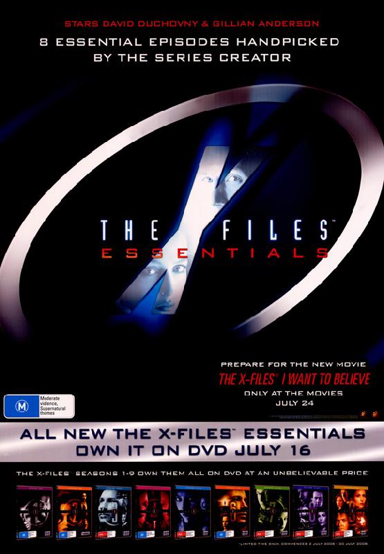 Affiches série tv The X-Files australian