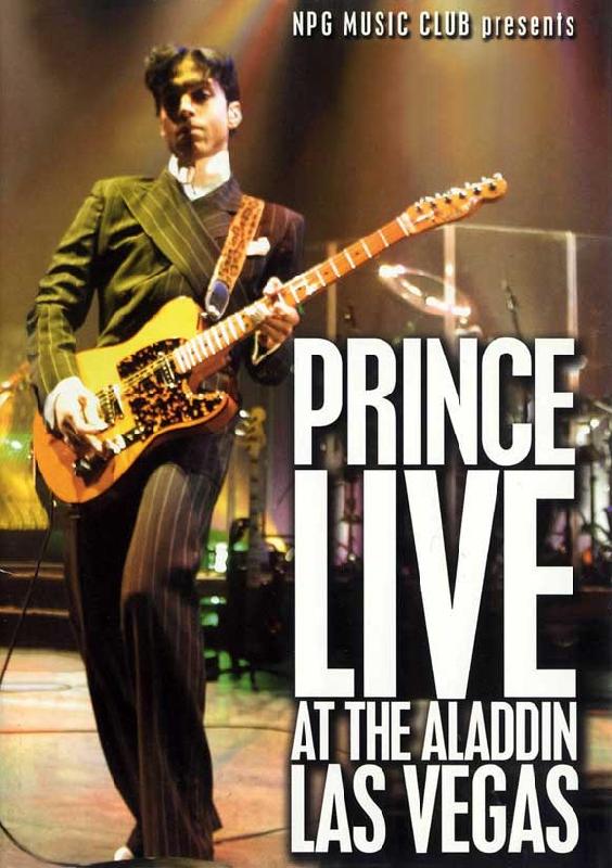 Poster prince live at the Aladdin Las Vegas