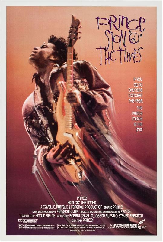 Affiche du film prince Sign O the Times