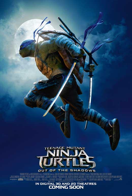 Affiche du film Ninja Turtels 2