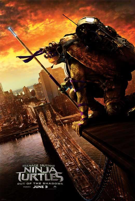 Affiche du film Ninja Turtles 2 
