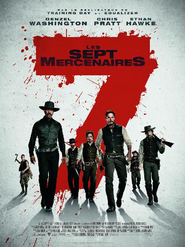 Affiche du film les 7 mercenaires