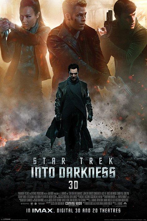 Affiche officielle du film Star Trek Into Darkness