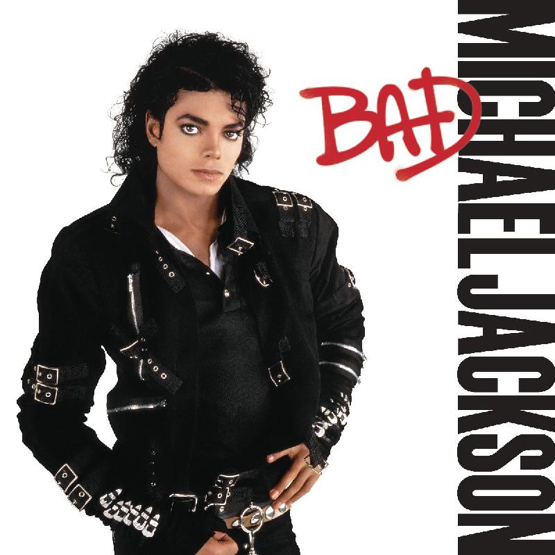 Poster Michael Jackson single Bad