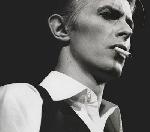 Poster photo noir et blanc David Bowie