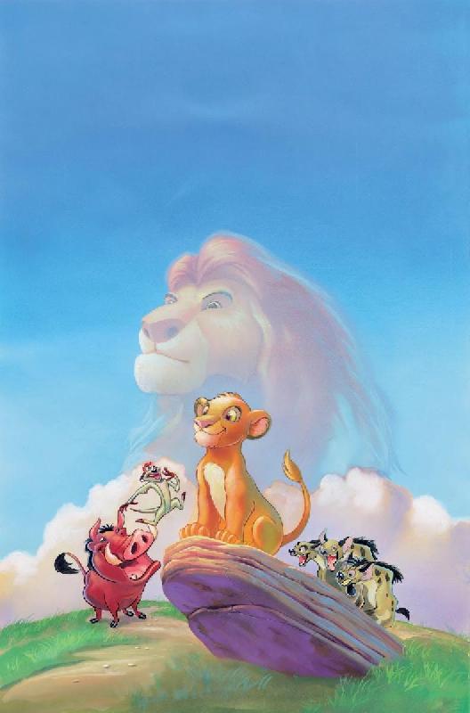 Poster du dessin animé le Roi Lion 
