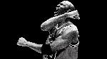Photo noir et blanc Michael Jordan
