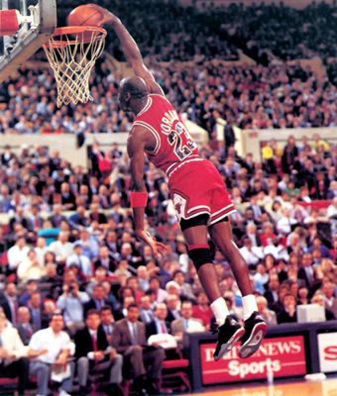 dunk de michael jordan