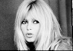 Portrait noir et blanc Brigitte Bardot