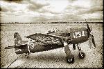 Photo avion de guerre ancien
