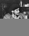 Affiche Photo noir et blanc de Ernesto Che Guevara cigare