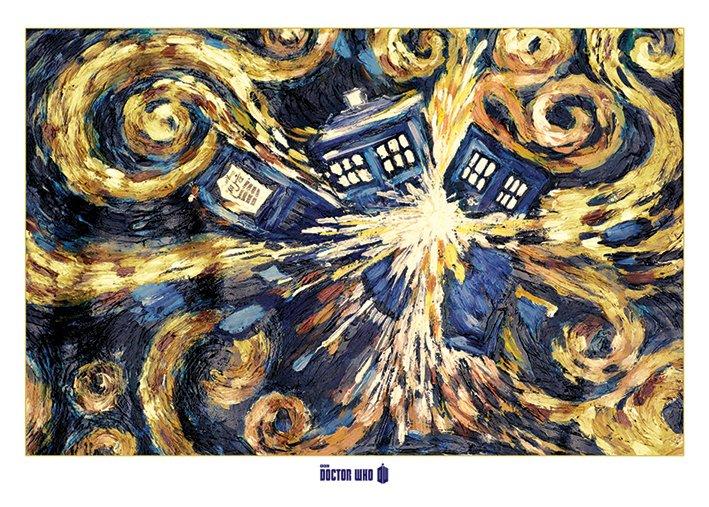 Poster géant Doctor Who (Exploding Tardis)