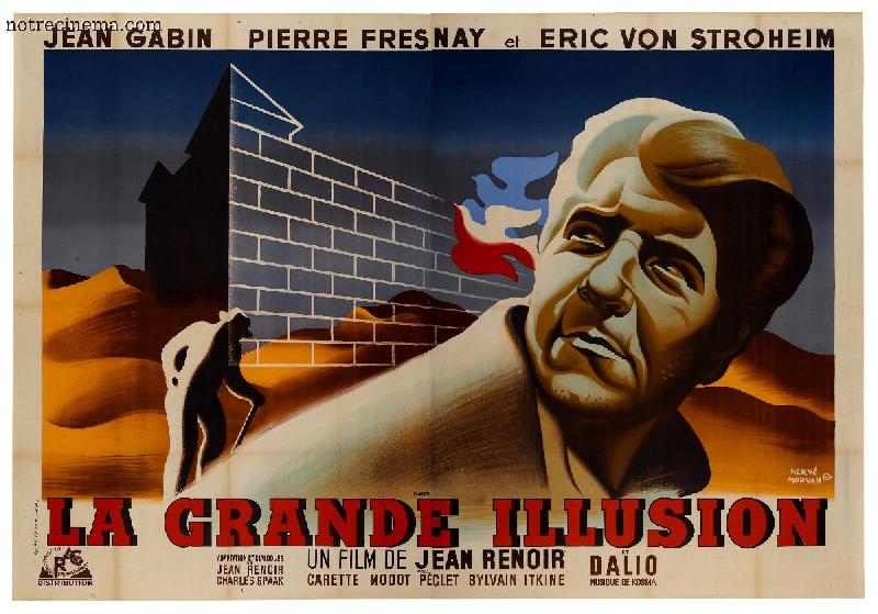Affiche du film La Grande illusion (gabin)