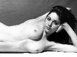 Poster photo noir et blanc de Madonna seins nus