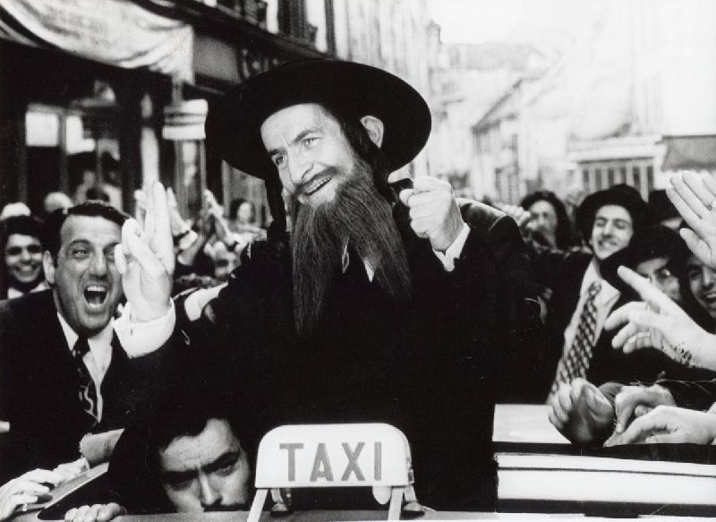 Photo noir et blanc Louis de Funès dans Rabbi Jacob