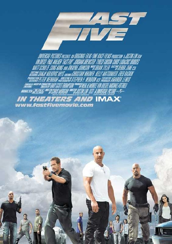 Poster du film Fast and Furious 5