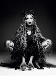 Poster photo noir et blanc Beyonce