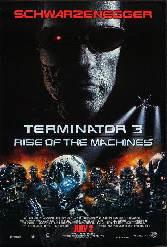Affiche du film Terminator 3 : le Soulèvement des Machines