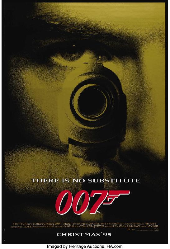 Affiche du film James Bond Goldeneye