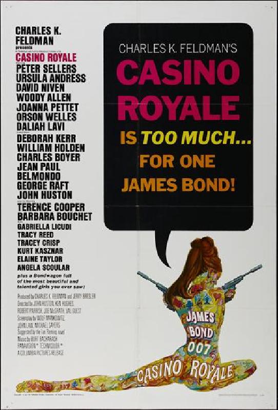 Affiche du film James Bond Casino Royale