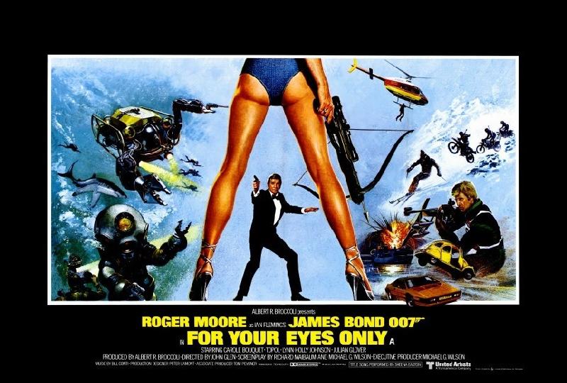 Poster du film James Bond Rien que pour vos yeux