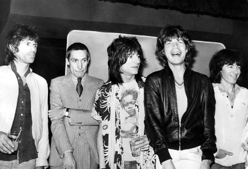 Poster du groupe de rock Rolling Stones