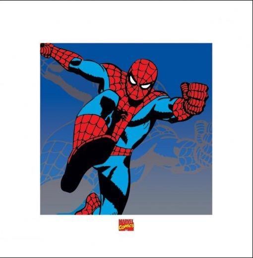 Affiche art print de Marvel Spiderman