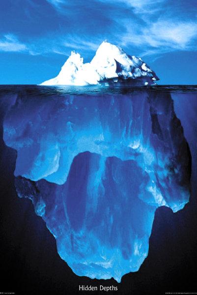 Affiche d'un Iceberg Hidden Depths