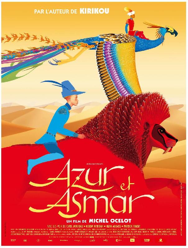 Affiche du film animé Azur et Asmar